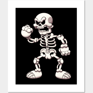 Angry Skeleton Posters and Art